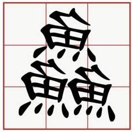 三個魚是什麼字|三個魚念什麼字？鱻的讀音和意思